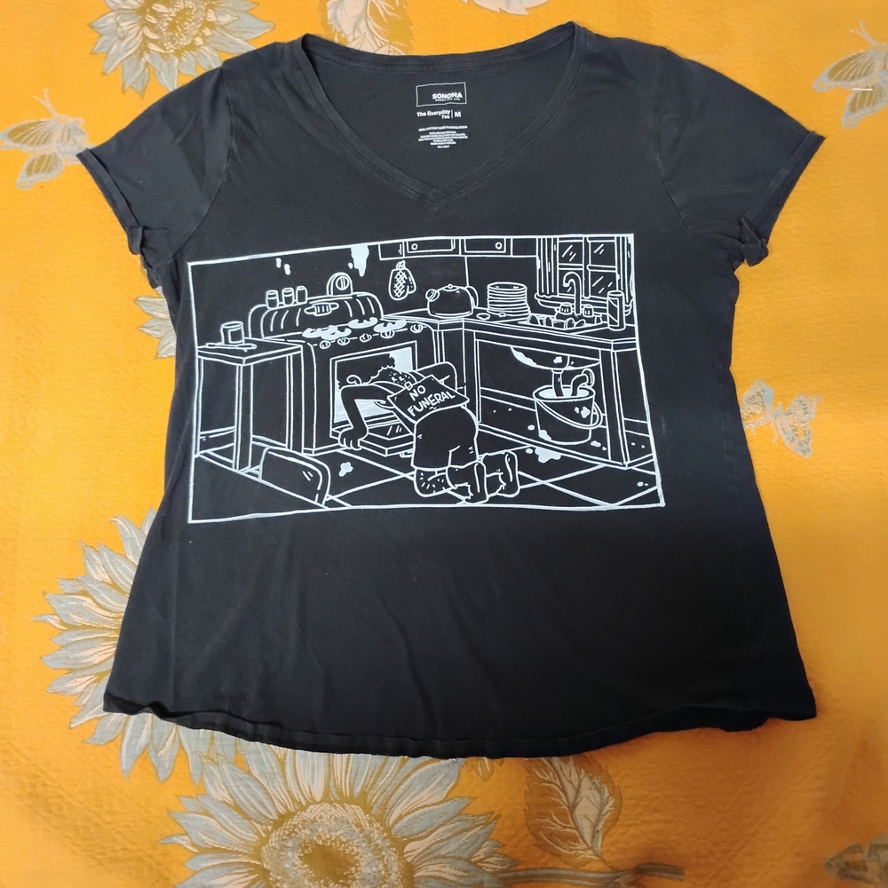 Sonoma Black V-Neck T-Shirt
